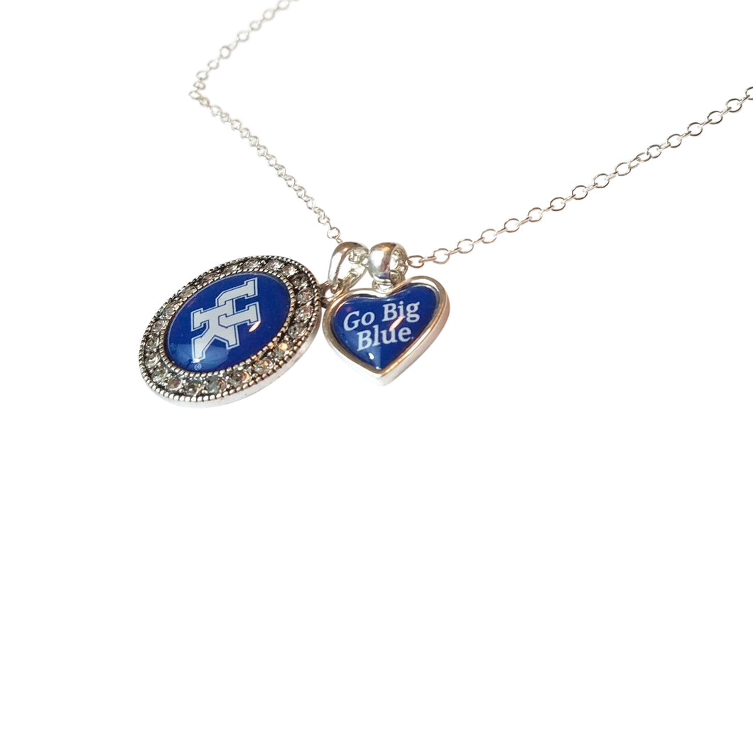 UK Heart Charm Pendant Necklace