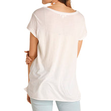 Side Knot T Shirt Top - Rose